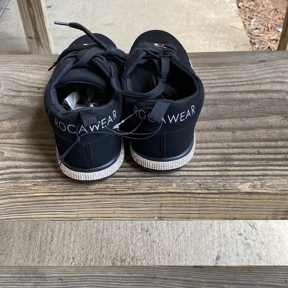 Black sneakers with embellished bottoms - Picture 11 of 12